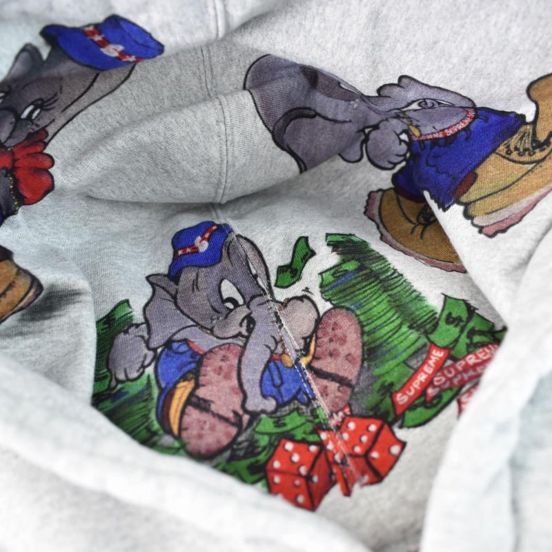 シュプリーム SUPREME 22AW Elephant Hooded Sweatshirt エレファント 