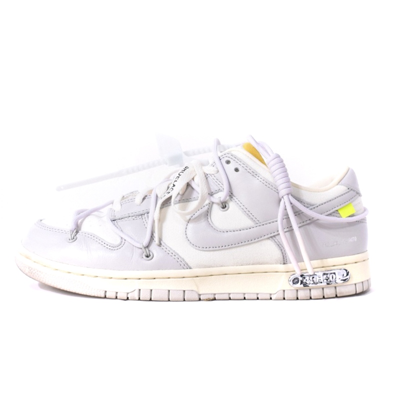 ナイキ NIKE OFF-WHITE DUNK LOW 1 OF 50 Lot49 オフホワイト 