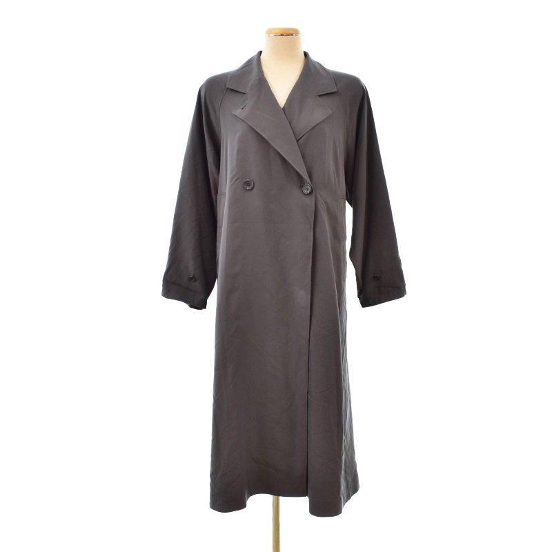 未使用品 クラネ CLANE 23SS BACK GATHER DRESS TRENCH COAT バック 