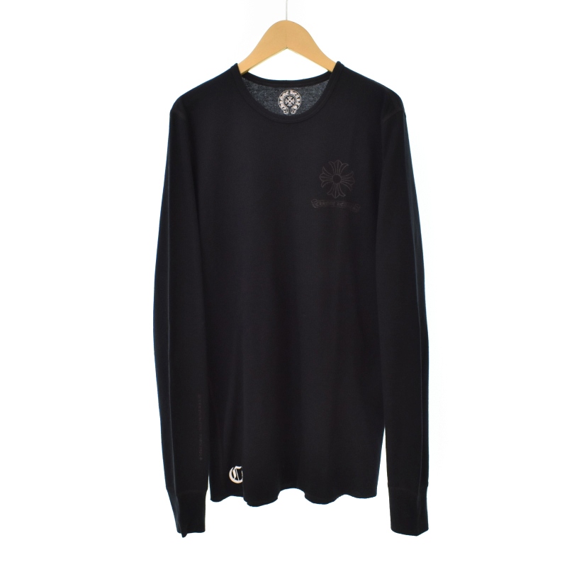 クロムハーツ CHROME HEARTS バックロゴ サーマル Tシャツ カットソー  