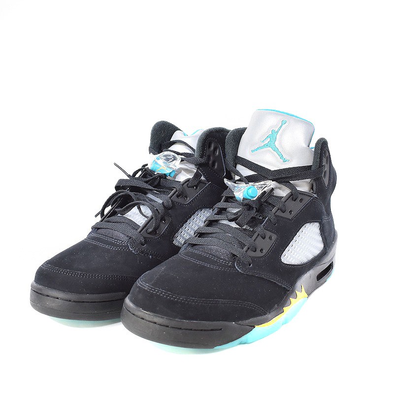 未使用品 ナイキ NIKE Air Jordan 5 Aqua エアジョーダン5 アクア 