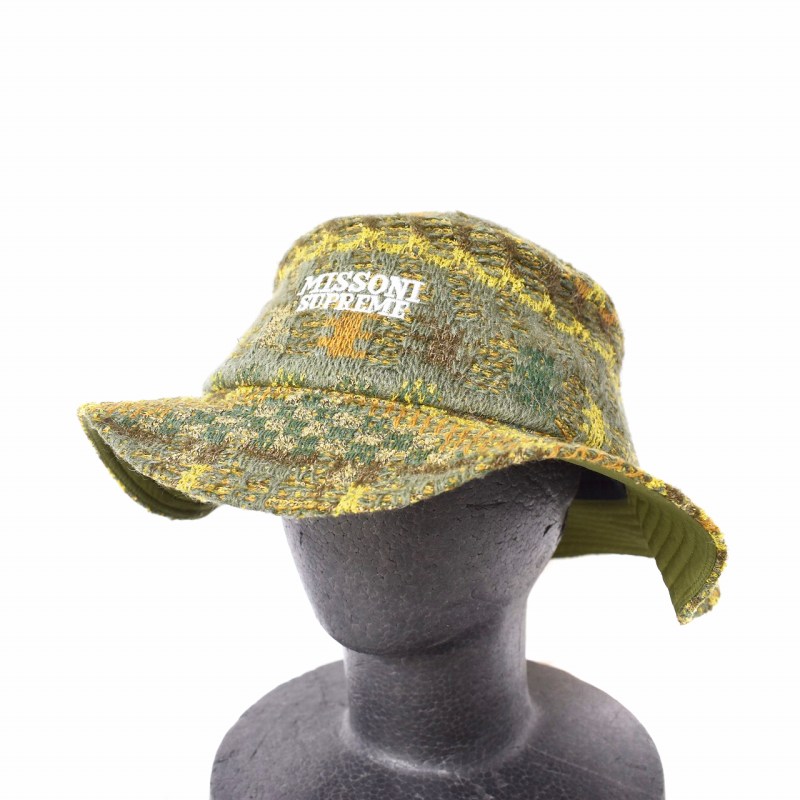 シュプリーム SUPREME 21AW Missoni Crusher Hat ミッソーニ 
