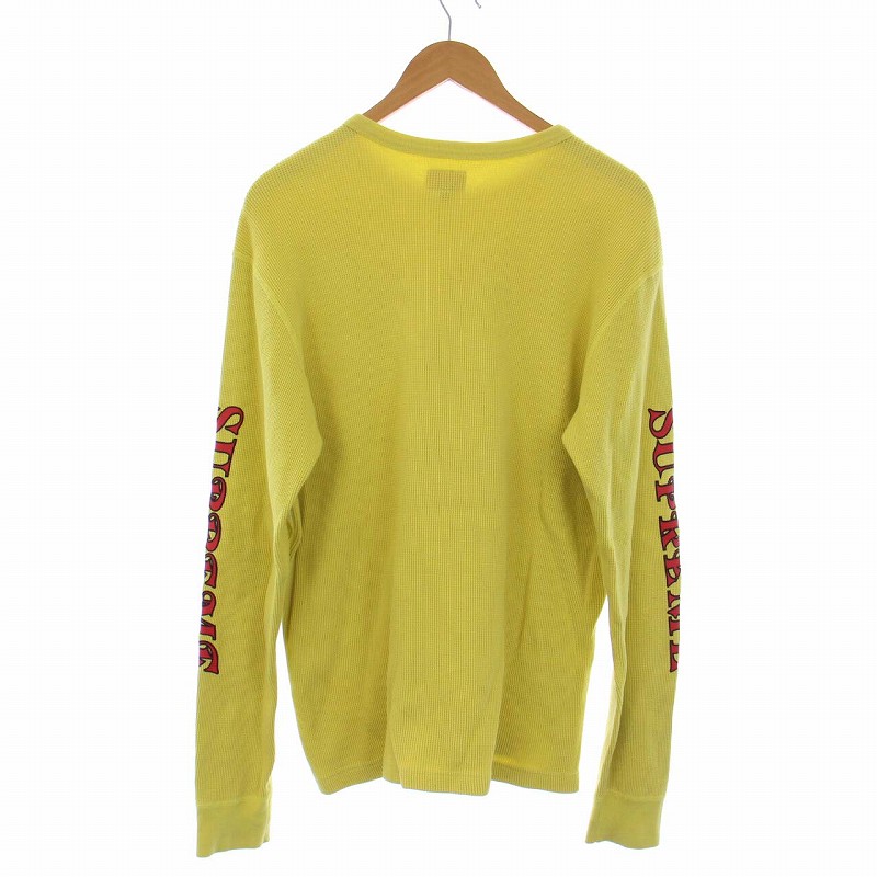 シュプリーム SUPREME 17AW Sleeve Logo Waffle Thermal スリーブロゴ 