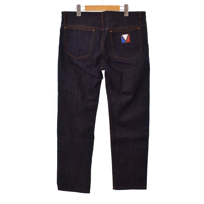 ルイヴィトン LOUIS VUITTON ガストンV トリコロール デニムパンツ  