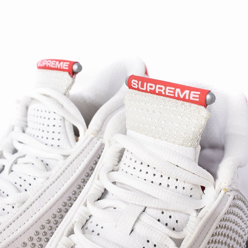 未使用品 ナイキ NIKE ×Supreme Air Jordan 14 White/Red シュプリーム 