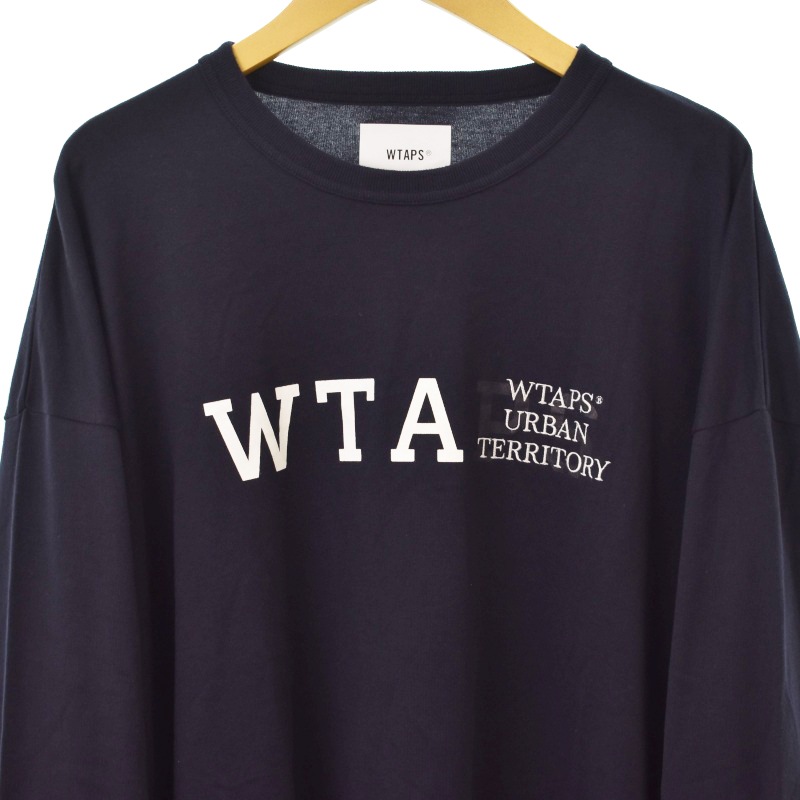 ダブルタップス WTAPS 23SS DESIGN 01/LS COTTON. COLLEGE デザイン 