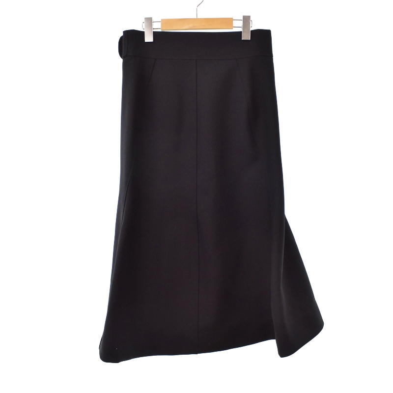 ジルサンダー JIL SANDER 19AW ラップスカート フレア ロング ウール 