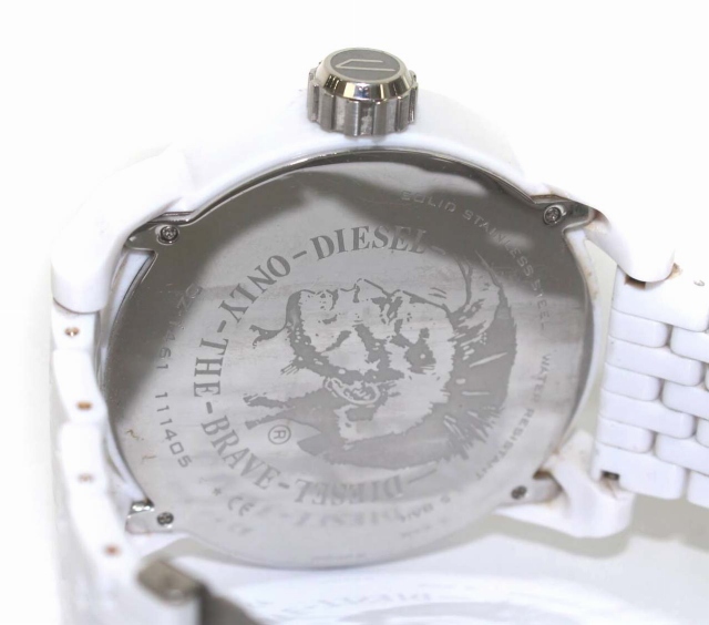 ディーゼル DIESEL 腕時計 ビッグフェイス 3針 ロゴ アナログ DZ-1461