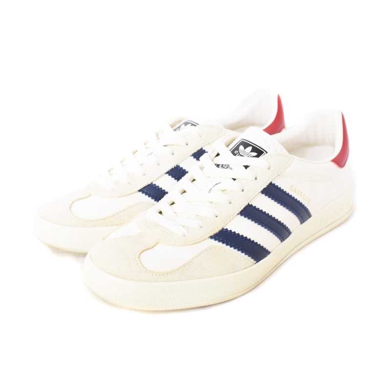 グッチ GUCCI アディダス adidas ガゼル ストライプ スニーカー 