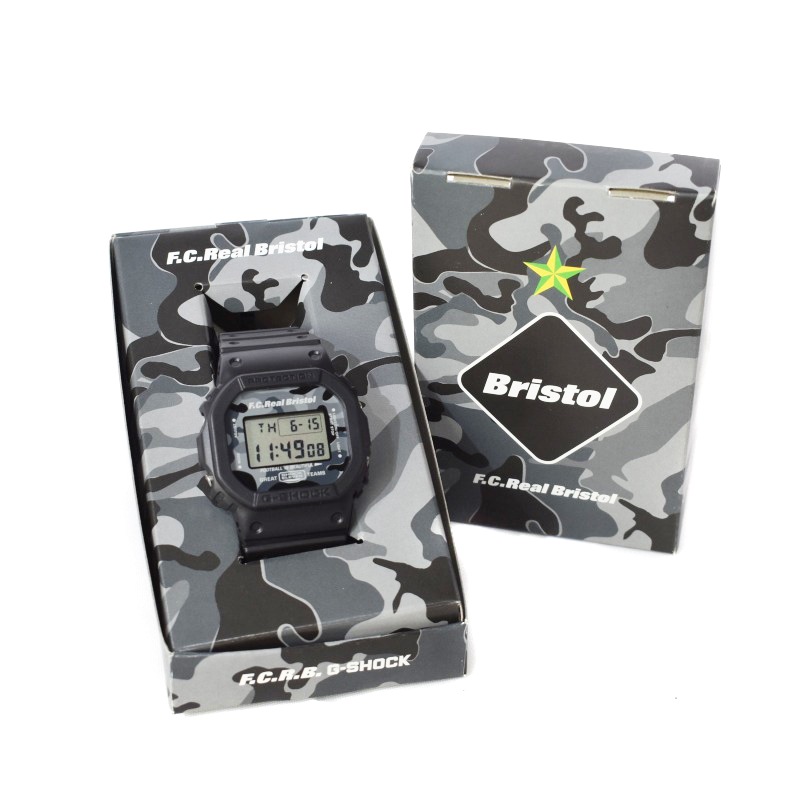 カシオジーショック CASIO G-SHOCK F.C.Real Bristol FCRB BLACK 