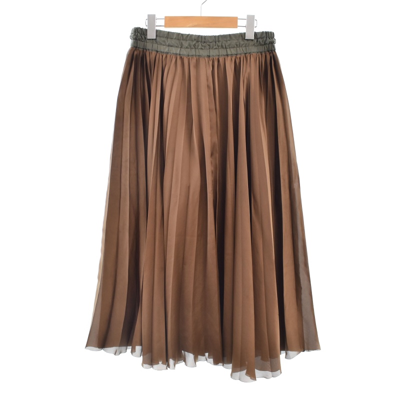 サカイ sacai 22AW Technical Jersey Skirt テクニカルジャージー  