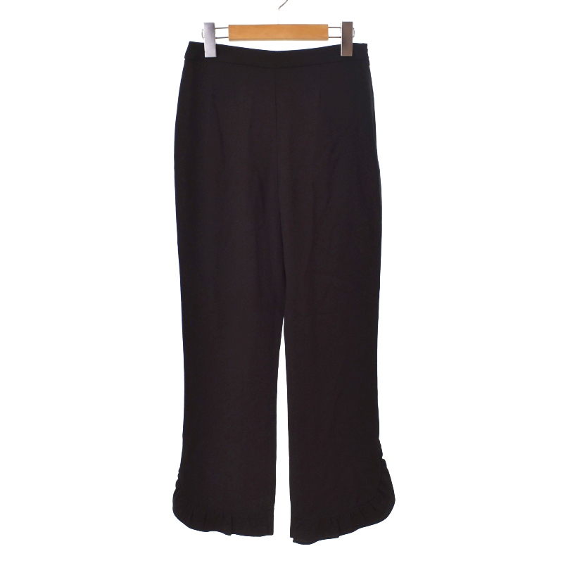 Prada フレアスラックス Prada フレアパンツ | ブラック | FARFETCH JP