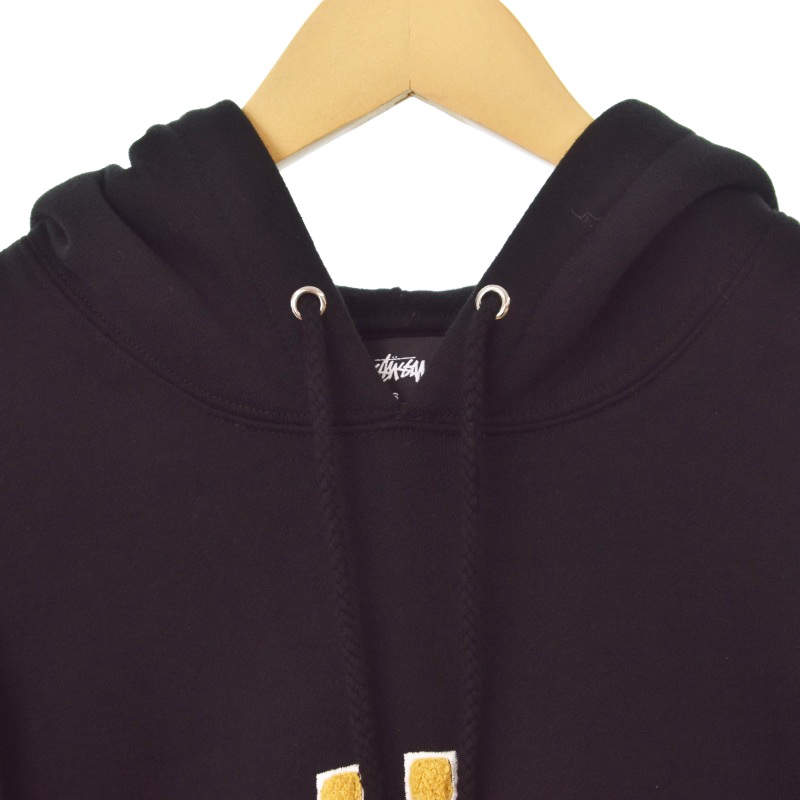 ゆ*う様 STUSSY フードパーカー CHENILLE ARCH APP HO STUSSY（ステューシー） プルオーバー パーカー メンズ Chenille Arch