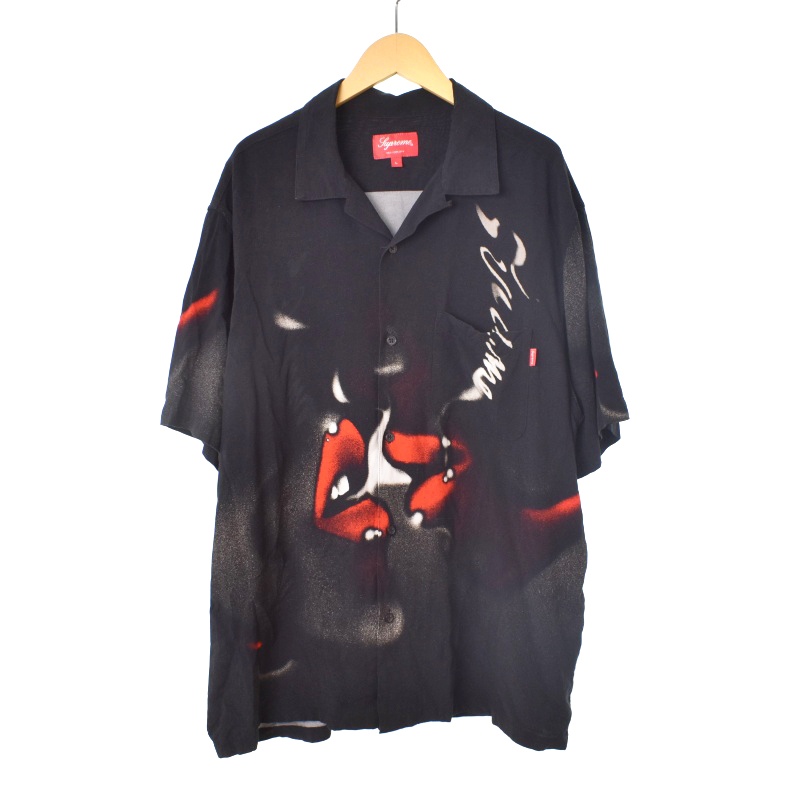 シュプリーム SUPREME 20FW Blow Back Rayon S/S Shirt オープンカラー  