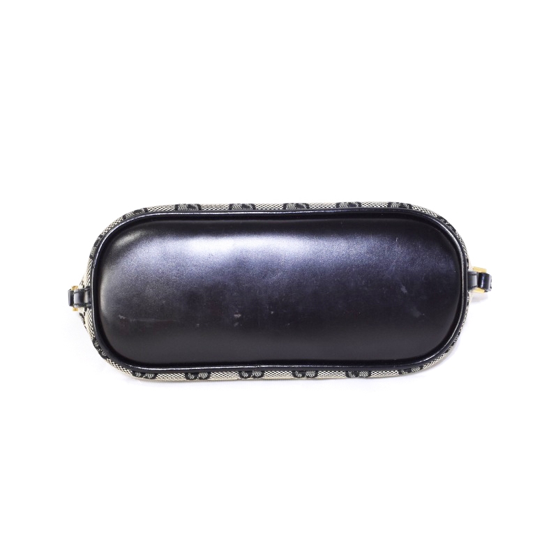 グッチ GUCCI アクセサリーポーチ ハンドバッグ GGキャンバス 黒