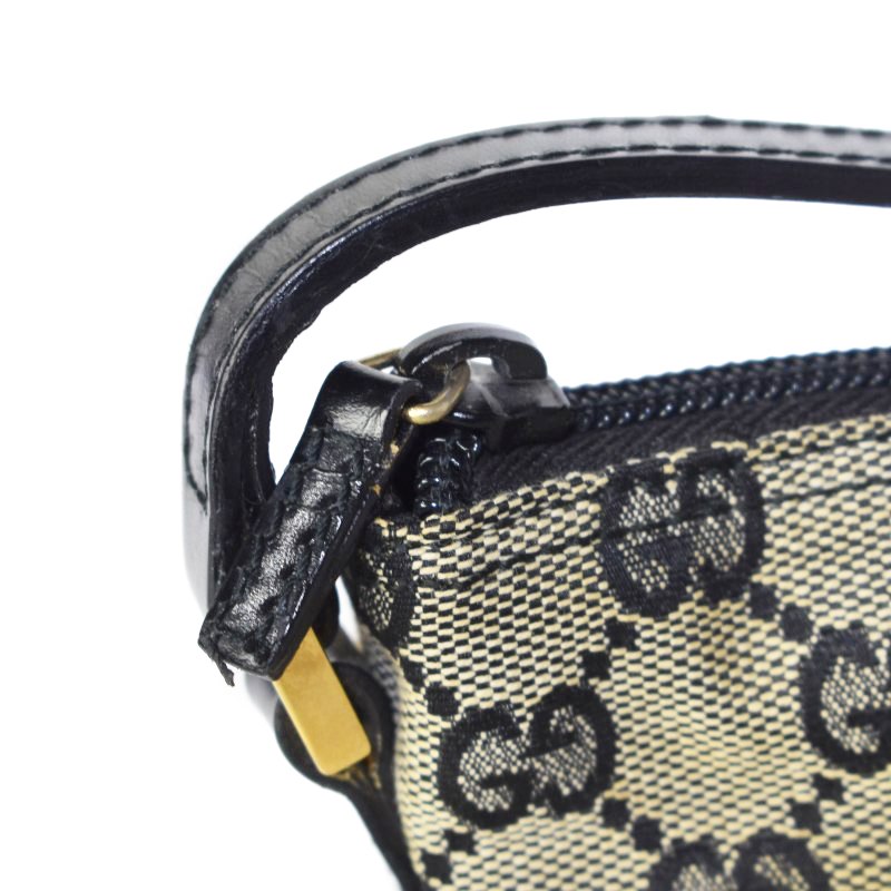GUCCI グッチ アクセサリーポーチ ハンドバッグ GG ブラック 楽天市場】【バッグ】GUCCI グッチ GGキャンバス アクセサリーポーチ
