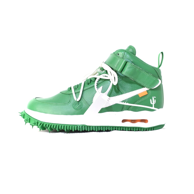 ナイキ NIKE ×Off-White オフホワイト Air Force 1 Mid SP LTHR Pine 