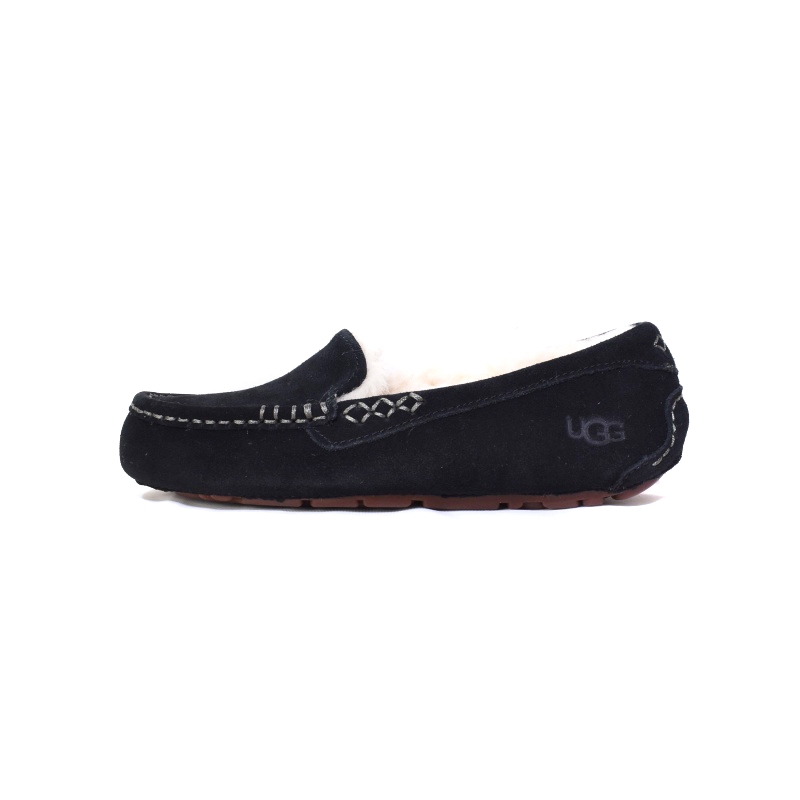 UGG ANSLEY 3312 モカシン ブラック 冷たい 23cm