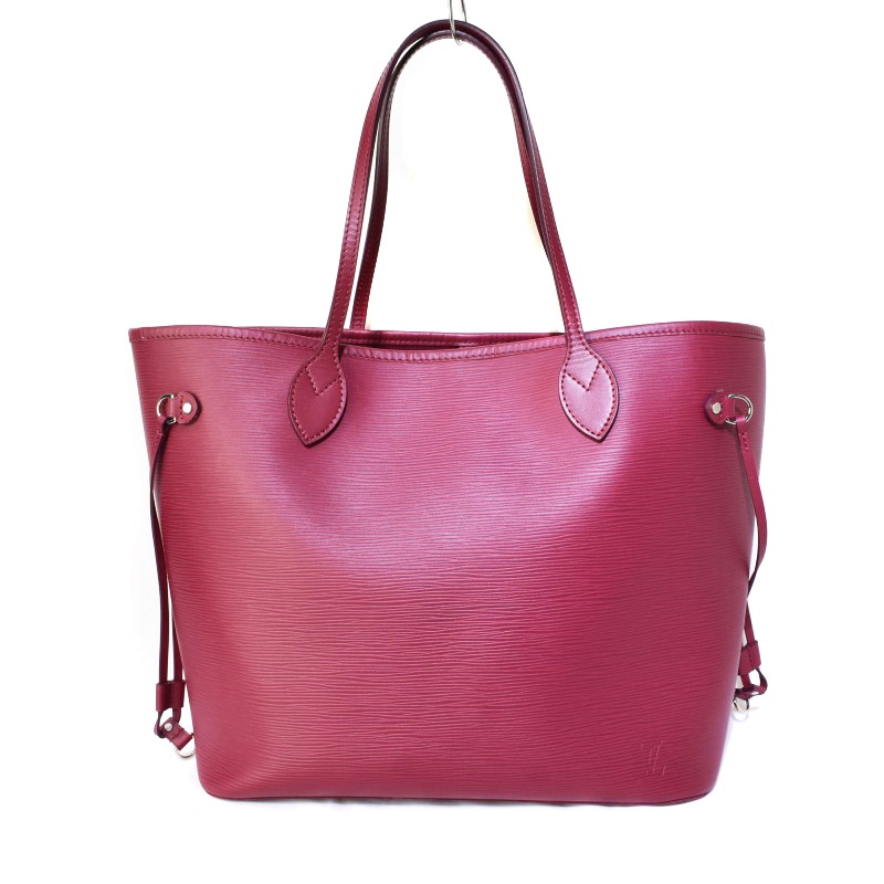 ルイヴィトン LOUIS VUITTON ネヴァーフルMM エピ トートバッグ ポーチ  