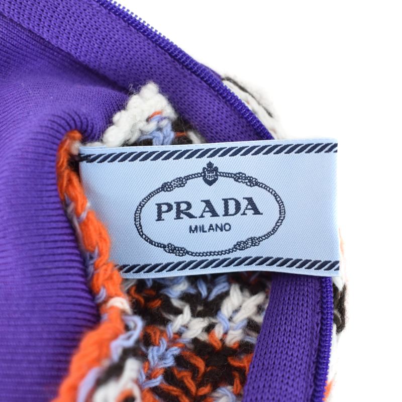 PRADA プラダ ニット geometric motif PRADA ビンテージ geometric  