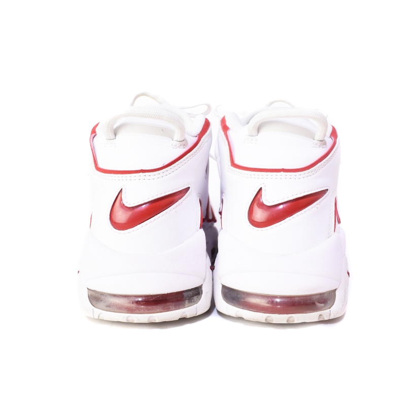 ナイキ NIKE AIR MORE UPTEMPO 96 WHITE VARSITY RED エア モア アップ 