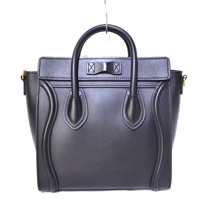 セリーヌ CELINE ラゲージ ナノショッパー 2WAY レザー ハンド 