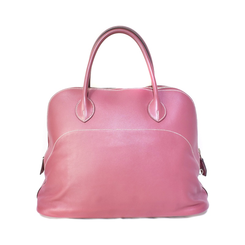 エルメス ボリードリラックス35 ハンドバッグ ローズジャイプール □P