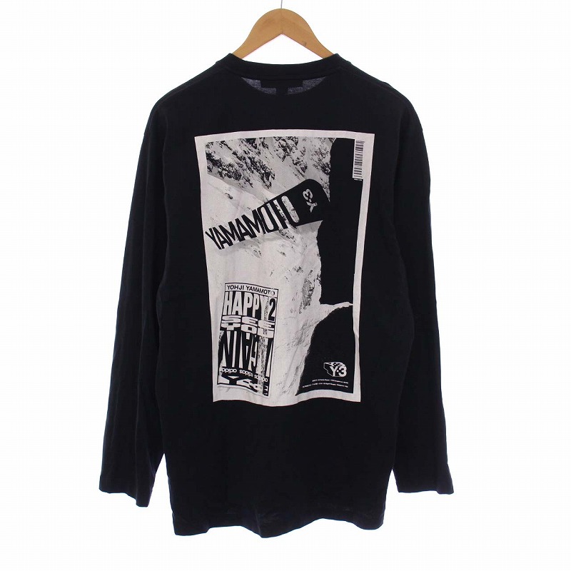 ワイスリー Y-3 adidas Yohji Yamamoto 21AW BOX GRAPHIC LS TEE