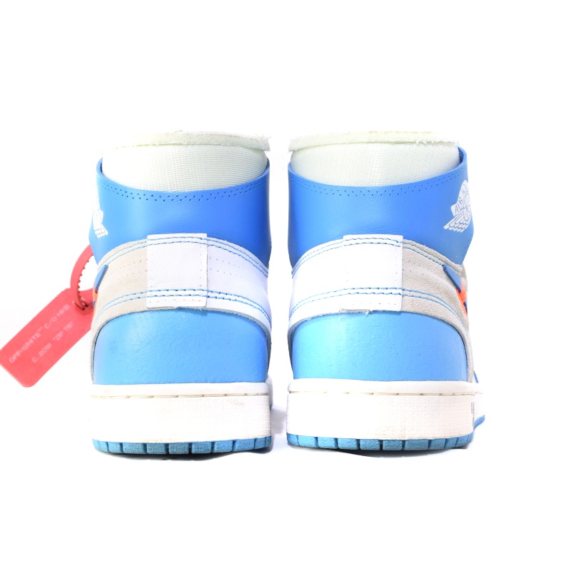 NIKE ナイキ エアジョーダン1 オフホワイト UNC 28.5 US10.5 ナイキ NIKE ×Off-White オフホワイト Air Jordan 1 High UNC