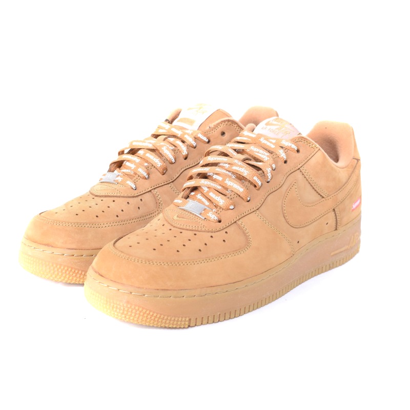 ナイキ NIKE ×Supreme Air Force 1 Low Flax/Wheat シュプリーム エア  