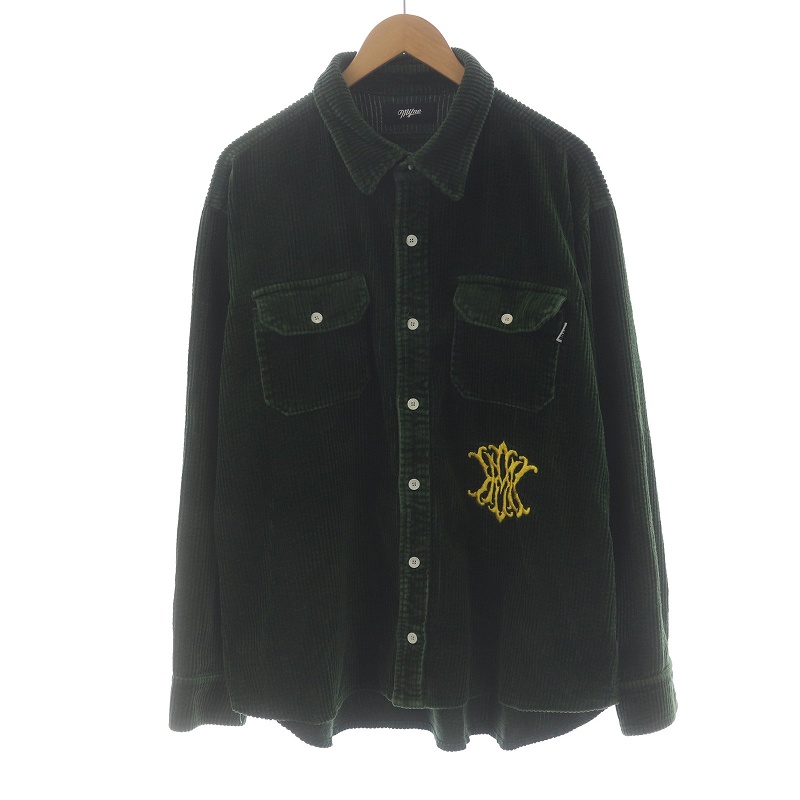 マイン MYne 22AW コーデュロイシャツ CORDUROY SHIRT 長袖 オーバー 