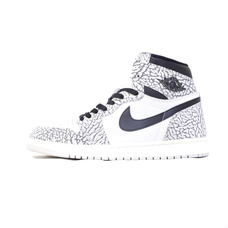 未使用品 ナイキ NIKE Air Jordan 1 High OG White Cement エア 