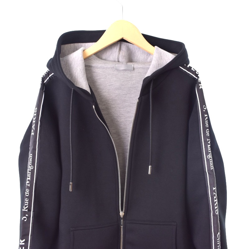ディオールオム Dior HOMME 18AW BEE刺繍 ATELIER アトリエロゴ ジップ 