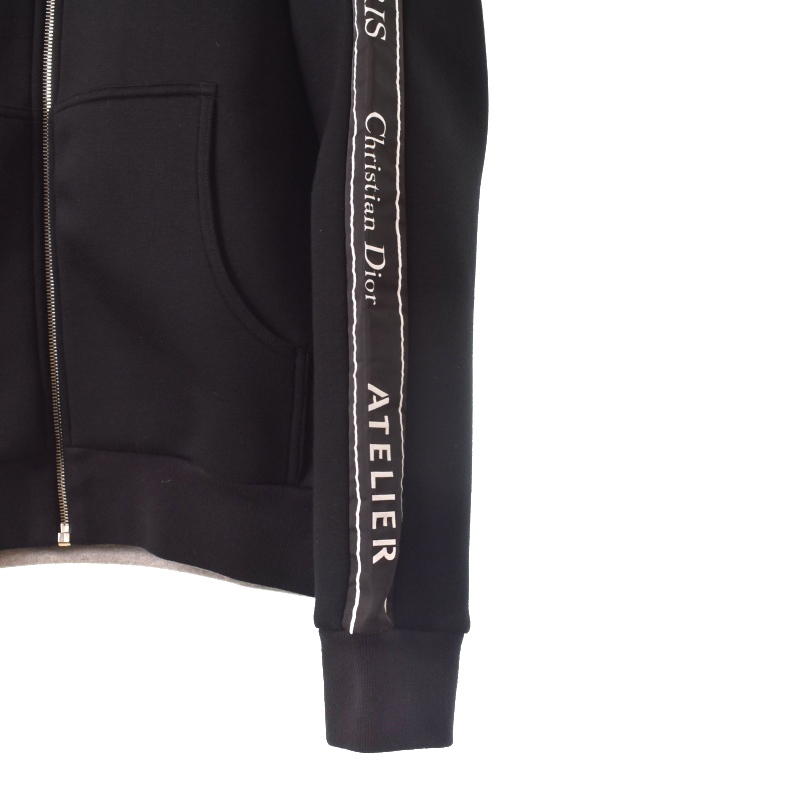 ディオールオム Dior HOMME 18AW BEE刺繍 ATELIER アトリエロゴ ジップ  