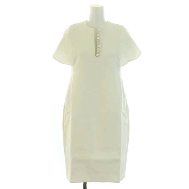未使用品 ヨーコチャン YOKO CHAN タグ付き Flared sleeve Pearl Slit 