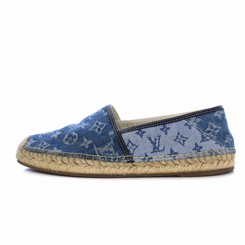 ルイヴィトン LOUIS VUITTON ビダール・ライン モノグラム デニム 