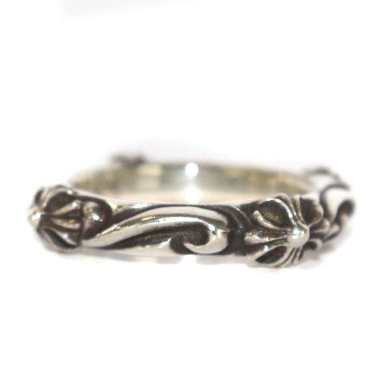 クロムハーツ CHROME HEARTS SBT BAND SBTバンドリング 指輪 925 22号 