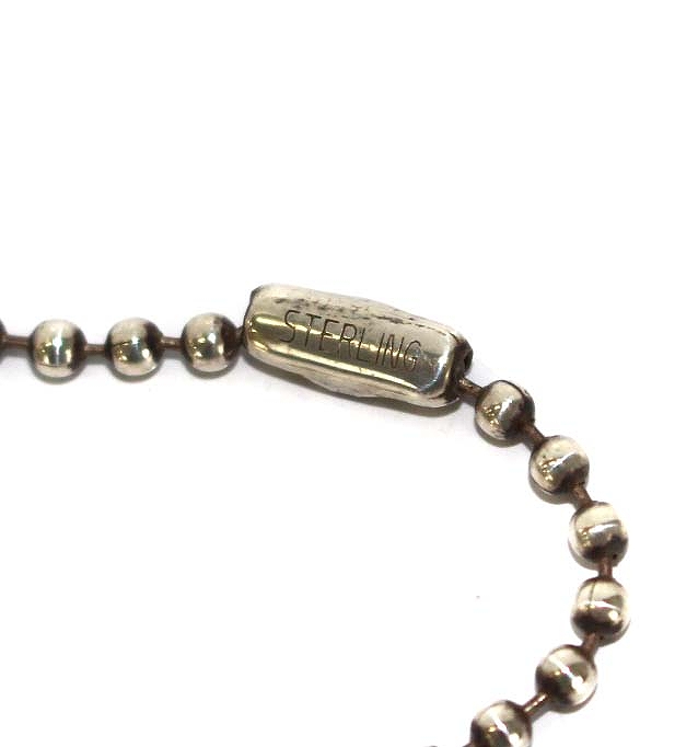 クロムハーツ CHROME HEARTS Dog Tag Small Cut Cross ドッグタグ