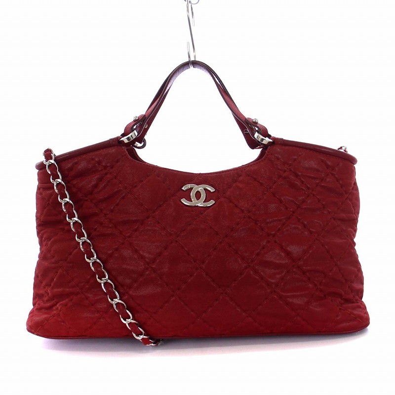 シャネル CHANEL マトラッセ ココマーク 2WAY ハンドバッグ トート  