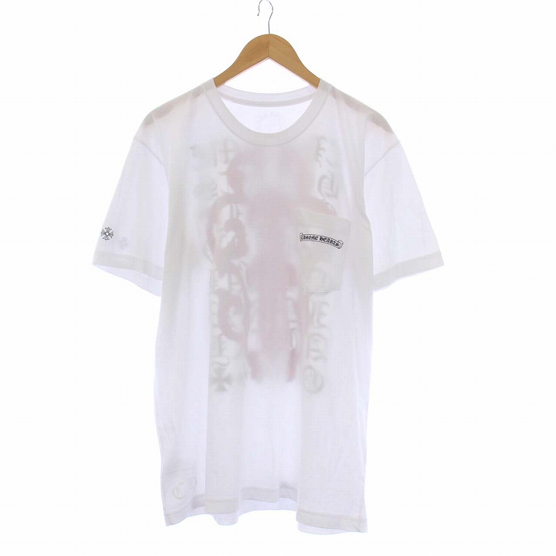 クロムハーツ CHROME HEARTS Eye CHART Dagger T-Shirt アイチャート 