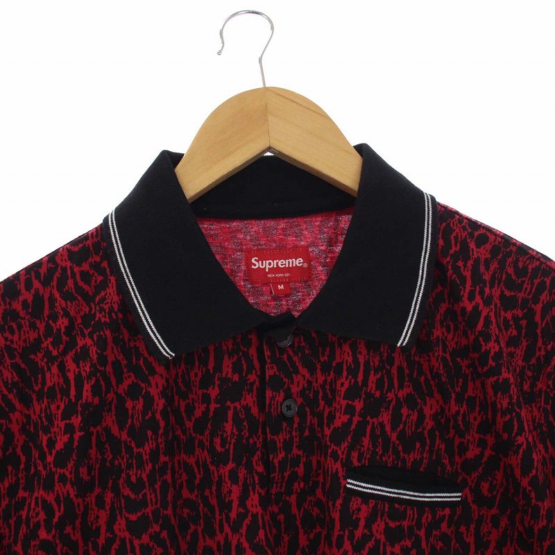 シュプリーム SUPREME 13SS Leopard Polo レオパード ポロシャツ 半袖 