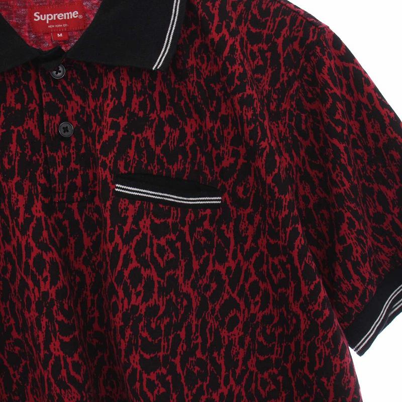 シュプリーム SUPREME 13SS Leopard Polo レオパード ポロシャツ 半袖 