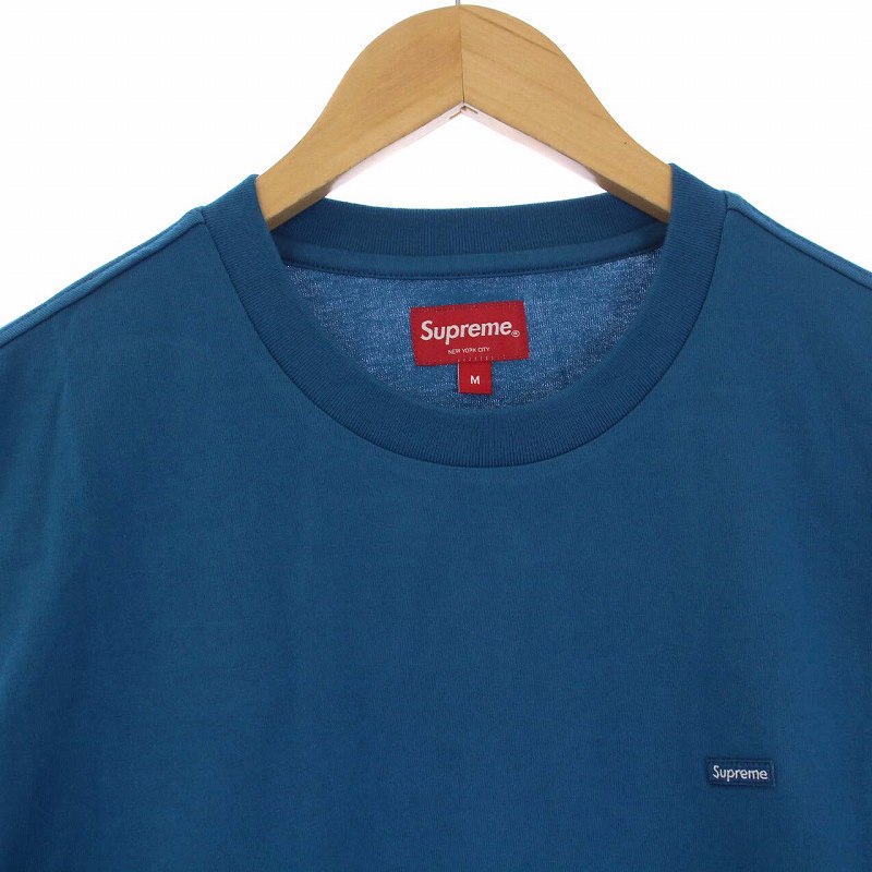 シュプリーム SUPREME Small Box Logo L/S Tee Teal スモールボックス 