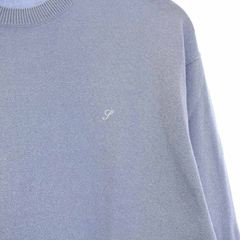 シュプリーム SUPREME 23SS Metallic L/S Top Light Slate メタリック