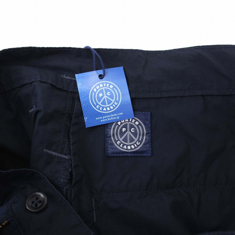 未使用品 ポータークラシック Porter Classic POPLIN BEBOP PANTS  
