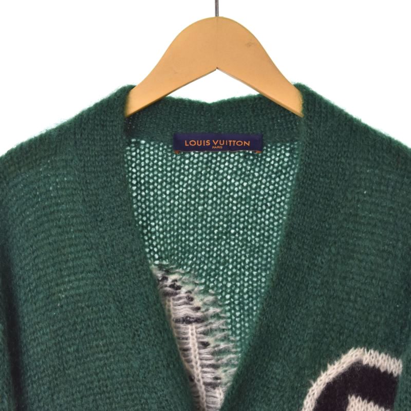 ルイヴィトン LOUIS VUITTON 22年製 グラフィック モヘア混