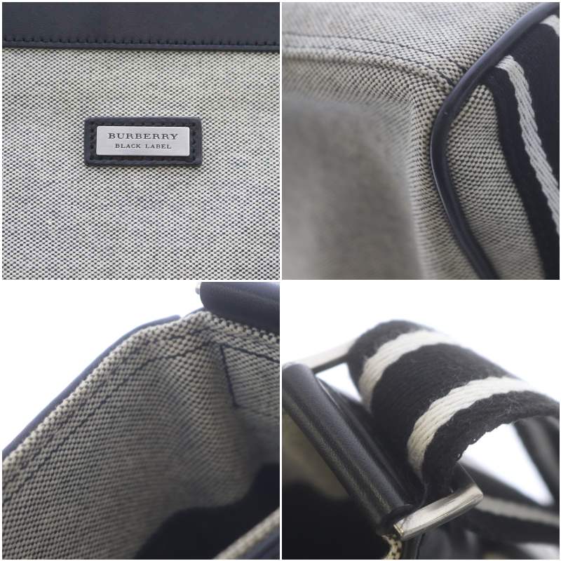 メンズ　バーバリーブラックレーベルショルダーバッグ BURBERRY BLACK LABEL】バーバリーブラックレーベル『ショルダー