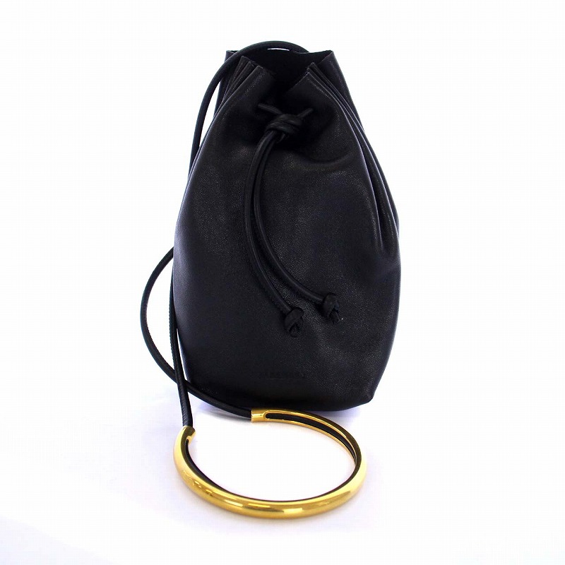 ジルサンダー JIL SANDER ドローストリング ワンショルダーバッグ 巾着  