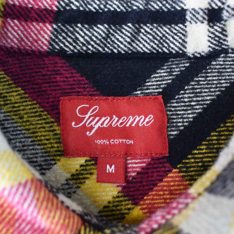 supreme ヘビーネルシャツ size:s 2025年最新】supreme heavy flannel shirtの人気アイテム - メルカリ