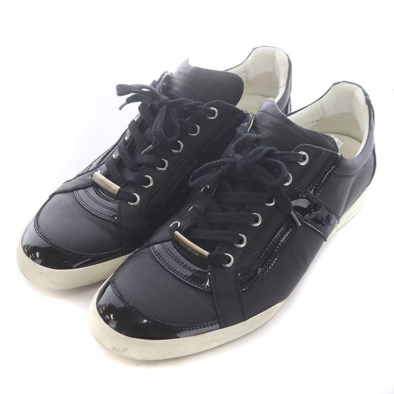 ディオールオム Dior HOMME スニーカー シューズ ローカット レザー 41  